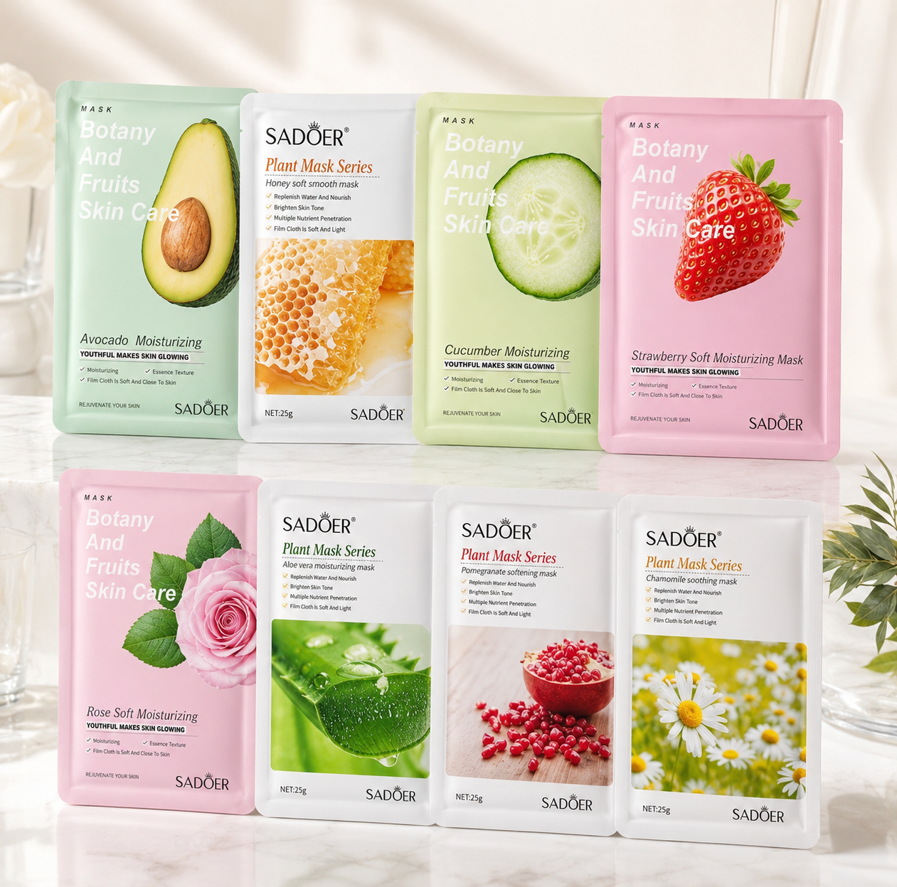 Glass Glow Mask Set