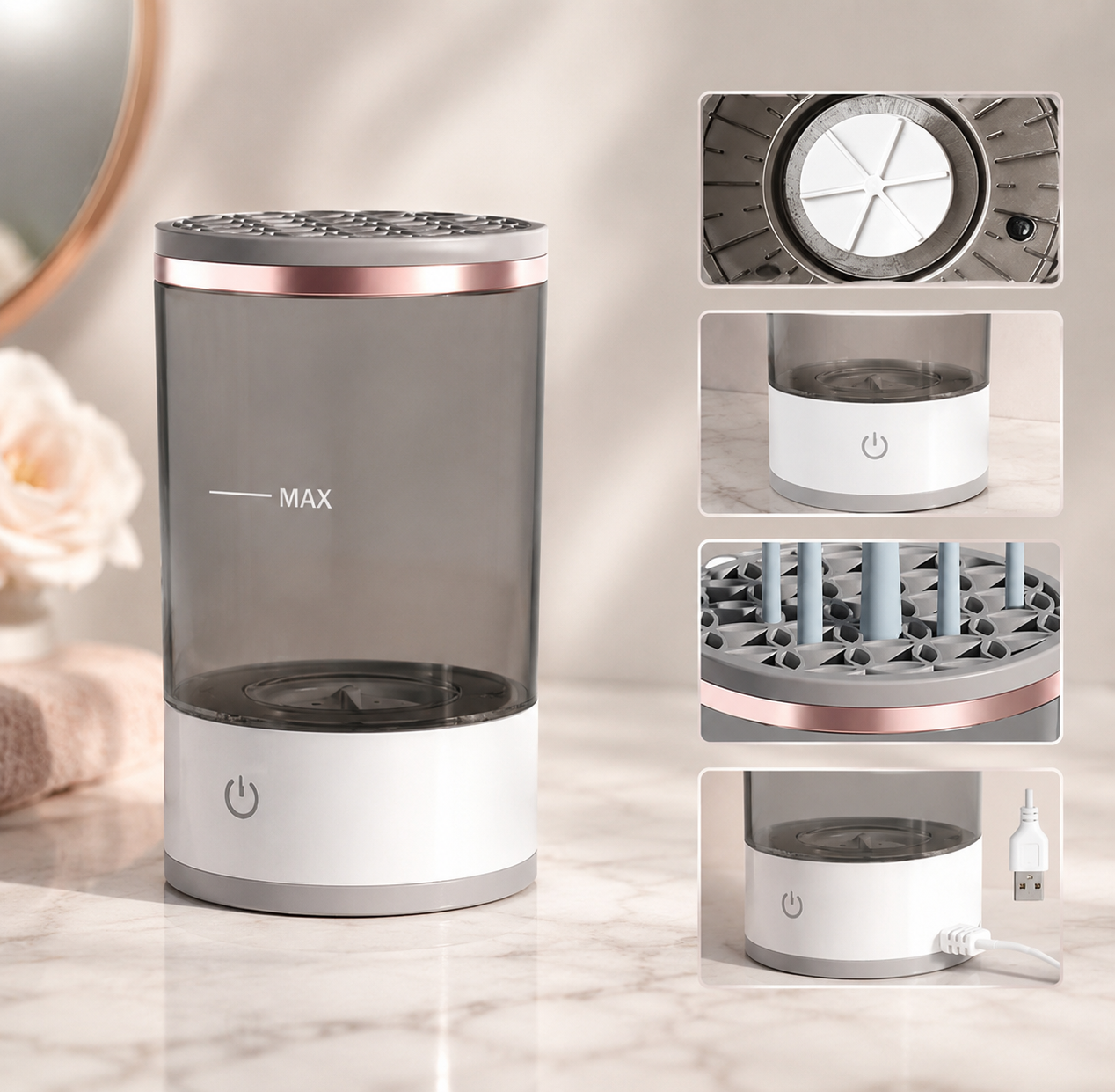 Brush Spa | Deep Clean Brush Cleaner